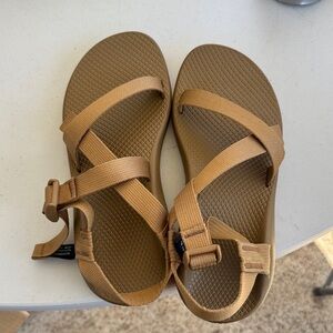 Chaco Tan Sandals with Adjustable Straps